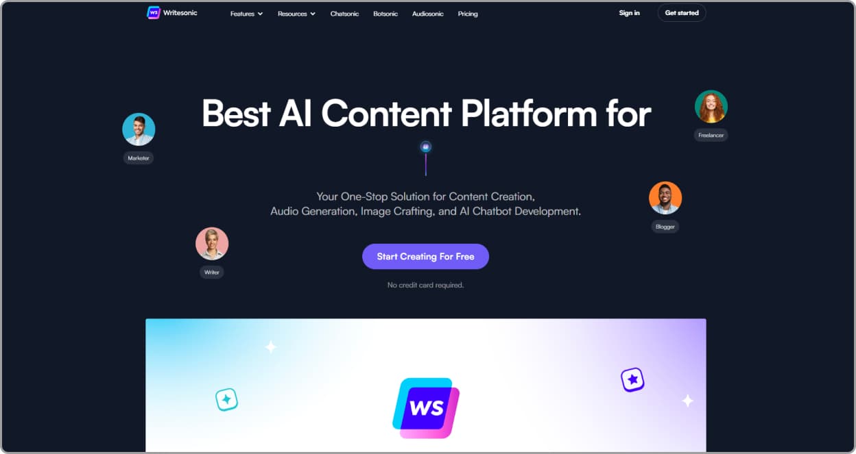 Writesonic - AI-Driven Content Creation